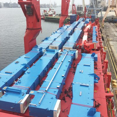 KOCKS Container Gantry Cranes supplied to Haifa Port - Kamor Logistics